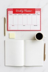 Yıldız Defter A4 Defter ve Planlayıcı Set If You Love Life Love Willlove You Back - 4