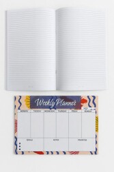 Yıldız Defter A4 Defter Ve Planlayıcı Set Karides & Deniz Kabuğu - 3