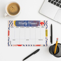 Yıldız Defter A4 Defter Ve Planlayıcı Set Karides & Deniz Kabuğu - 4