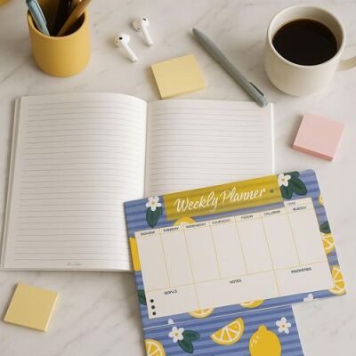 Yıldız Defter A4 Defter Ve Planlayıcı Set Lemon - 2