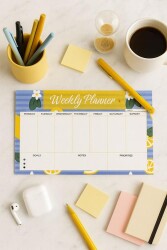 Yıldız Defter A4 Defter Ve Planlayıcı Set Lemon - 4