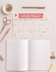 Yıldız Defter A4 Defter ve Planlayıcı Set Love Confetti - 3