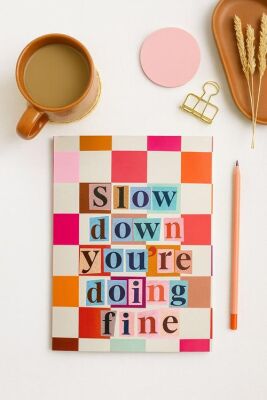 Yıldız Defter A4 Defter ve Planlayıcı Set Slow Down You`Re Doing Fine - 4