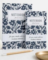 Yıldız Defter Floral Seri No:11 Notebook 2 In 1 - Yıldız Defter