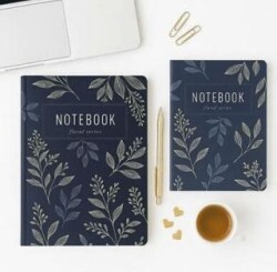 Yıldız Defter Floral Seri No:2 Notebook 2 In 1 - Yıldız Defter
