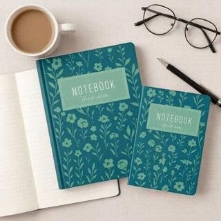 Yıldız Defter Floral Seri No:3 Notebook 2 In 1 - 1