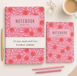 Yıldız Defter Floral Seri No:5 Notebook 2 In 1 - Yıldız Defter