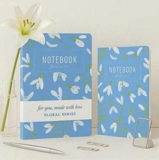 Yıldız Defter Floral Seri No:8 Notebook 2 In 1 - 1
