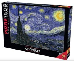 Yıldızlı Gece 1500 Parça Puzzle - Anatolian