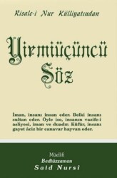 Yirmiüçüncü Söz Normal Boy - Envar Neşriyat