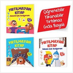 Yırtılmayan Kitap Serisi - Ceviz Çiğnenebilir, Yıkanabilir, Yırtılmaz, Gıda Boyalı - Yükselen Zeka Yayınları