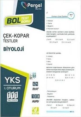 Pergel Yayınları TYT Temel Biyoloji Yaprak Testler - 1