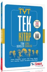 TYT Tek Kitap Tüm Dersler Soru Bankası - Sınav Yayınları