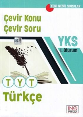 İnovasyon Yayınları YKS 1. Oturum TYT Türkçe Çevir Konu Çevir Soru - 1