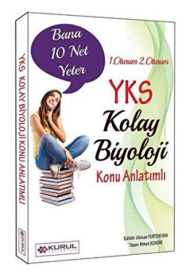 Kurul Yayıncılık YKS Kolay Biyoloji Konu Anlatımlı - 1