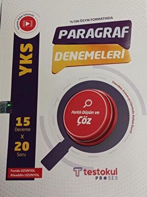 Test Okul Yayınları YKS 15x20 Paragraf Denemeleri - 1