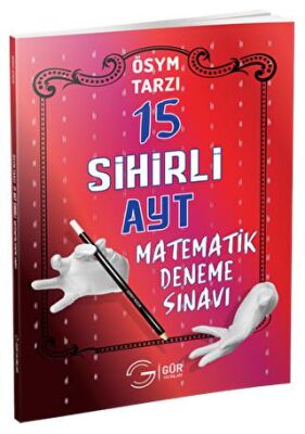 YKS 2. Oturum AYT Matematik Sihirli 15 Deneme Sınavı kapağı