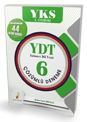 Pelikan Tıp Teknik Yayıncılık YDT Yabancı Dil Testi 6 Çözümlü Deneme - Pelikan Tıp Teknik Yayıncılık