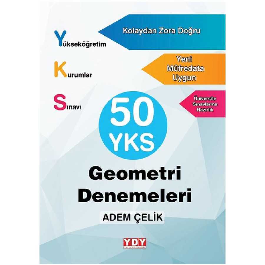 YDY Yayınları 50 YKS Geometri Denemeleri