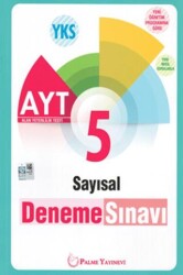 Palme YKS AYT Sayısal 5 Deneme Sınavı - Palme Yayınları