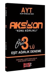 Yargı Yayınevi YKS AYT Aksiyon Eşit Ağırlık 3 Deneme - Yargı Yayınevi