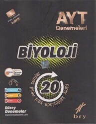 YKS AYT Biyoloji 20`li Deneme Video Çözümlü Birey Yayınları - Birey Eğitim Yayınları