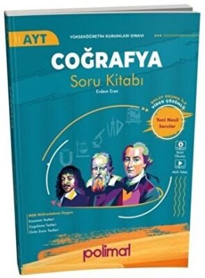 Polimat Yayınları YKS AYT Coğrafya Soru Kitabı - 1