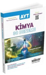 Miray Yayınları YKS AYT Kimya 30 Deneme Video Çözümlü - Miray Yayınları