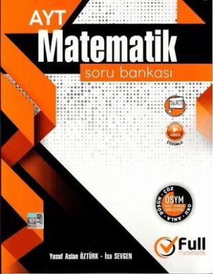 YKS AYT Matematik Soru Bankası Video Çözümlü - 1