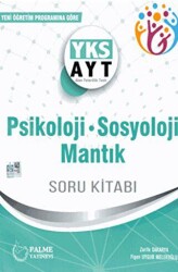 Palme YKS AYT Psikoloji Sosyoloji Mantık Soru Kitabı - Palme Yayınları