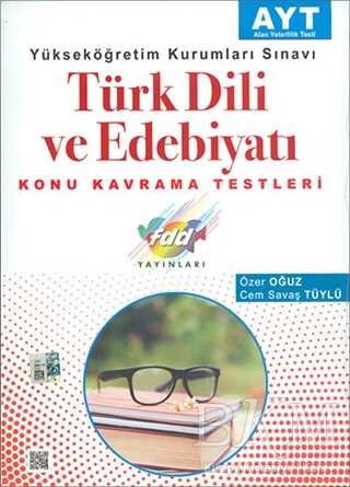 Fdd Yayınları YKS AYT Türk Dili ve Edebiyatı Konu Kavrama Testleri