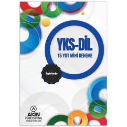 YKS DİL YDT 15 Mini - Akın Dil Eğitim