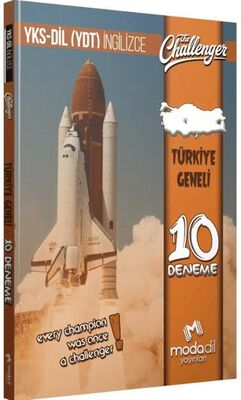 Modadil Yayınları YKS-DİL YDT The Challenger - Türkiye Geneli - 10 Deneme - 1