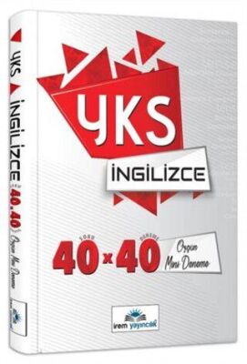 İrem Yayıncılık YKS İngilizce 40x40 - 1