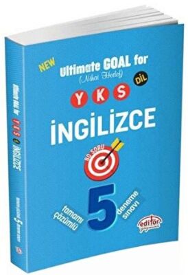 Editör Yayınevi YKS İngilizce Tamamı Çözümlü 5 Deneme Sınavı - 1