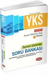 Data Yayınları YKS Temel Yeterlilik Testi 1. Oturum Tamamı Çözümlü Soru Bankası - Data Yayınları