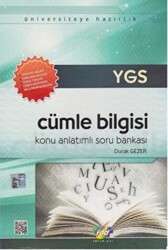 Fdd Yayınları YKS-TYT Cümle Bilgisi Konu Anlatımlı Soru Bankası 1. Oturum - Fdd Yayınları
