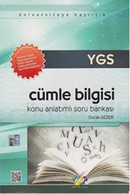 Fdd Yayınları YKS-TYT Cümle Bilgisi Konu Anlatımlı Soru Bankası 1. Oturum - 1