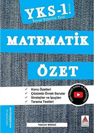 Delta Kültür Yayınevi TYT YKS 1. Oturum Matematik Özet