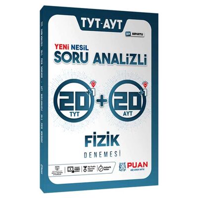 Puan Akademi Yayınları YKS TYT AYT Fizik 42 Deneme Video Çözümlü - 1