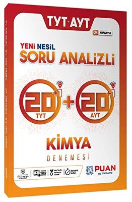 Puan Akademi Yayınları Puan Yayınları TYT AYT Kimya 42 Deneme - 1