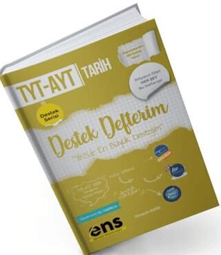ENS Yayınları YKS TYT AYT Tarih Destek Defterim Destek Serisi - 1