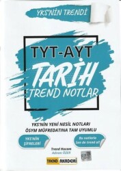 Trend Akademi Yayınları 2021 TYT-AYT Tarih Trend Notlar - Trend Akademi Yayınları