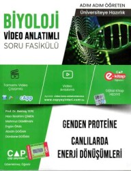 Çap Yayınları YKS TYT AYT Üniversite Hazırlık Biyoloji Genden Proteine Canlılarda Enerji Dönüşümleri Konu Anlatımlı Soru Bankası - Çap Yayınları