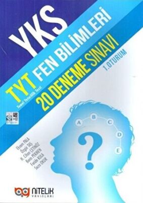 Nitelik Yayınları Nitelik YKS TYT Fen Bilimleri 20 Deneme Sınavı 1.Oturum - 1