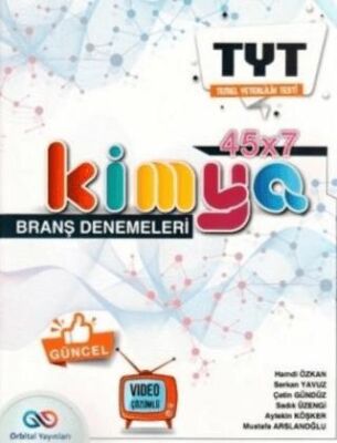 Orbital Yayınları YKS TYT Kimya 45x7 Branş Denemeleri - 1