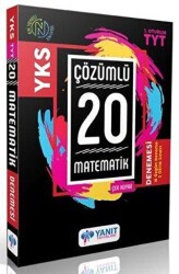 Yanıt TYT Çözümlü 20`li Matematik Branş Denemesi - Yanıt Yayınları