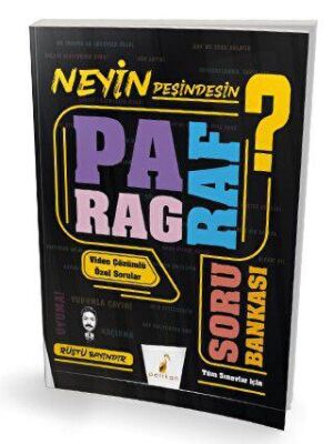 Pelikan Tıp Teknik Yayıncılık TYT Paragraf Soru Bankası - Neyin Peşindesin? - 1