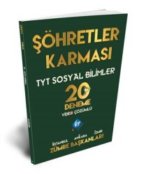 TYT Şöhretler Karması Sosyal Bilimler 20 Deneme - KR Akademi Yayınları