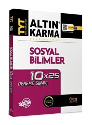 Altın Karma Yayınları YKS TYT Sosyal Bilimler Deneme Video Çözümlü - Altın Karma Yayınları